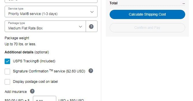 Tips for Create a Shipping Label with PayPal without a Purchase
