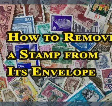 How to Remove a Stamp from Its Envelope