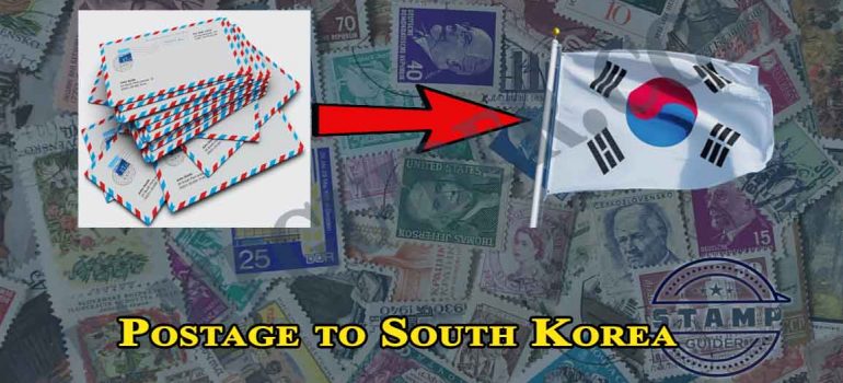 Postage to South Korea