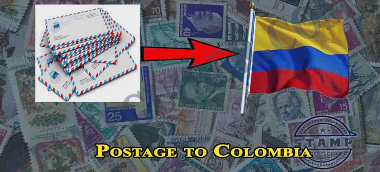Postage to Colombia
