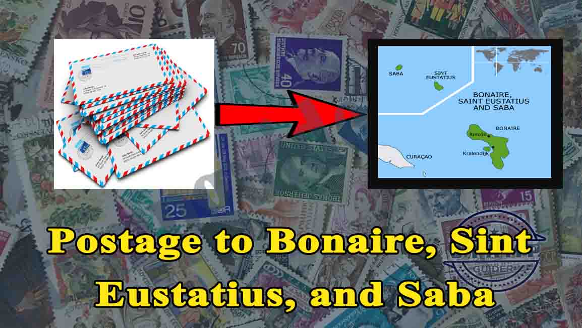 Postage to Bonaire, Sint Eustatius, and Saba