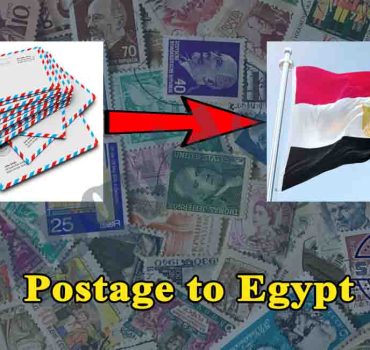 Postage to Egypt