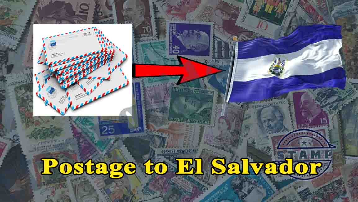 Postage to El Salvador
