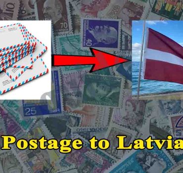 Postage to Latvia