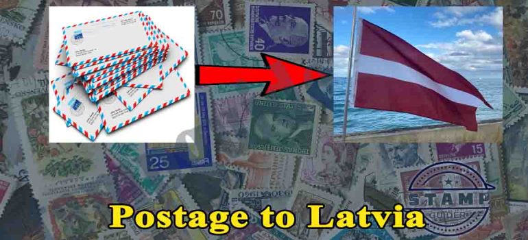Postage to Latvia