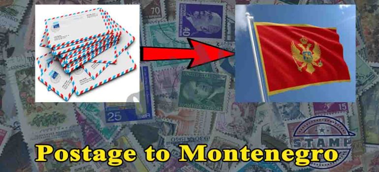 Postage to Montenegro