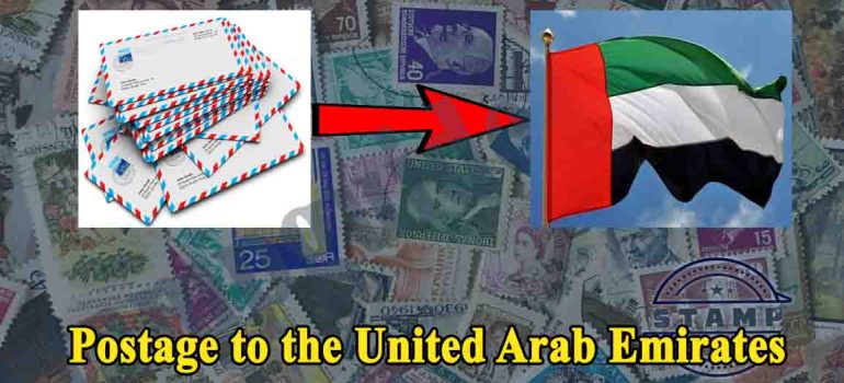 Postage to the United Arab Emirates