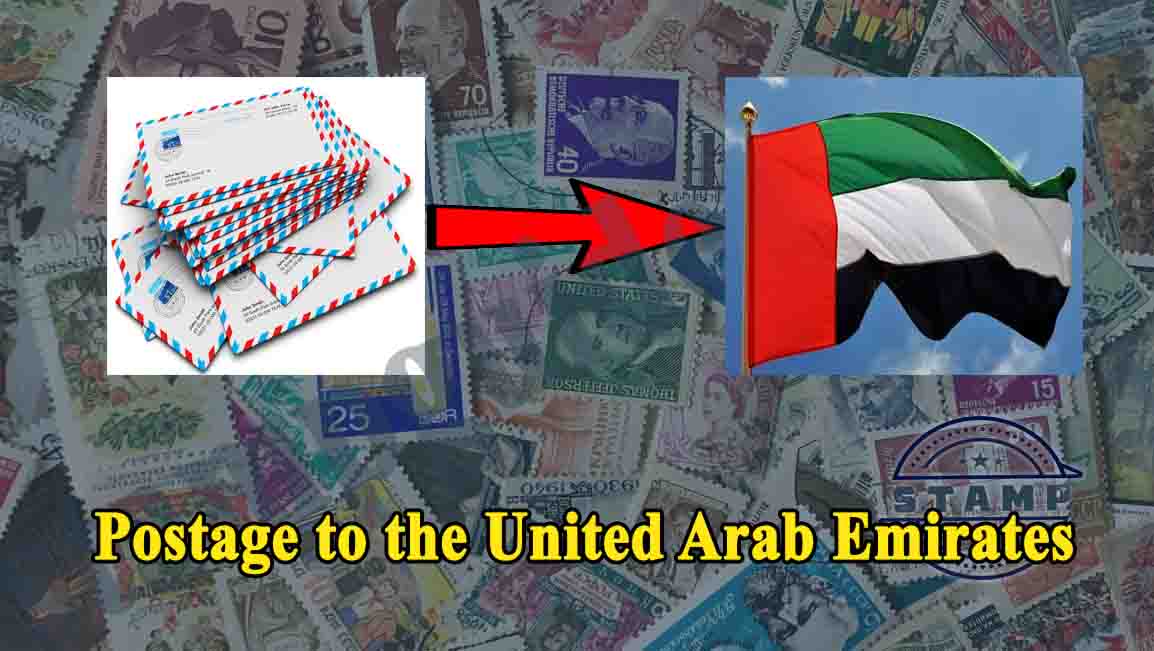 Postage to the United Arab Emirates